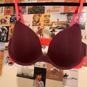 Pink bra